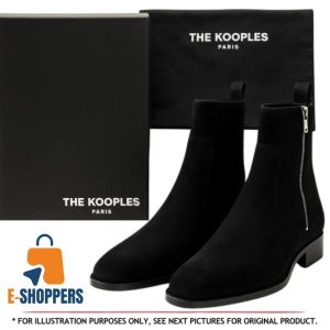 The Kooples Western Leather Boots (Size :42)