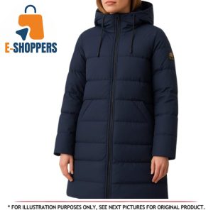 Kanuk Women's Navy Down Hooded Winter Coat – Size M – Made in Canada