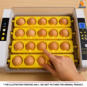 24-Egg Automatic Incubator with Led Display Humidity Control
