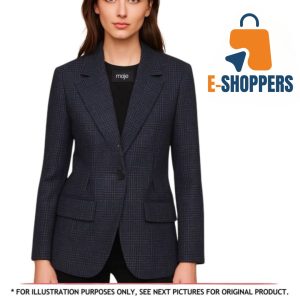 Maje Tailored Wool Blend Coat (Size: 36)