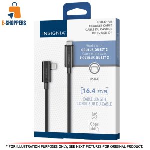 Insignia USB-C VR Headset Cable 5 m (16.4 ft) for Meta Quest 2 and 3