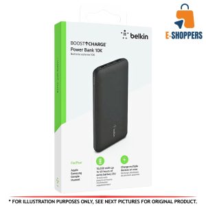 Belkin BoostCharge 10K Power Bank – Model BPB011 (15W USB-C & Dual USB-A)