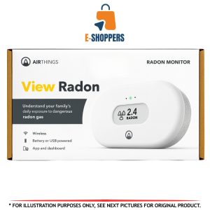 Airthings View Radon Smart Radon, Humidity & Temperature Monitor
