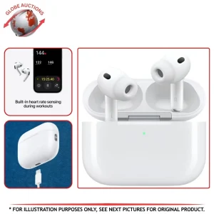 Apple Airpods Pro Gen-3  w/ Wireless Charging Case +Apple Care Warranty Oct-26