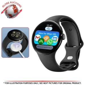 Google Pixel Watch 2 (GPS) 40mm Black Aluminum Case with Black Active Band