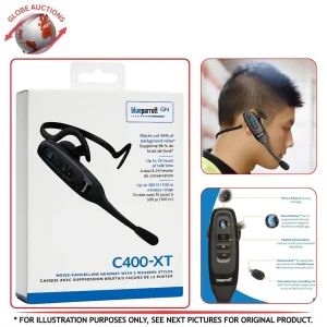 BlueParrott Wireless Mono Convertible Headset With Microphone (C400-XT)