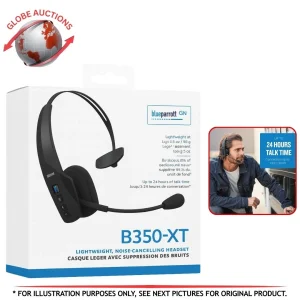BlueParrott B350-XT Wireless Over the Ear Headset - Black (204260)