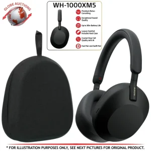 Sony WH-1000XM5 Over-Ear Noise Cancelling Bluetooth Wireless Headphones