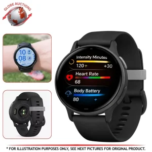 Garmin Vivoactive-5 GPS Smartwatch 42-MM - Slate Aluminum Bezel