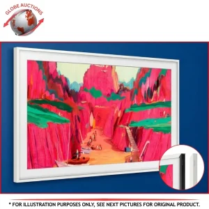 75" Samsung Bezel TV Frame Customizable - White (VG-SCFA75WTBZA)