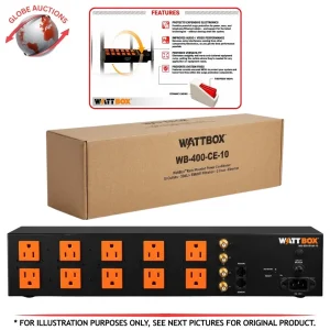 WattBox Power Conditioner with Coax and 10-Outlets (Model: WB-400-CE-10) WattBox