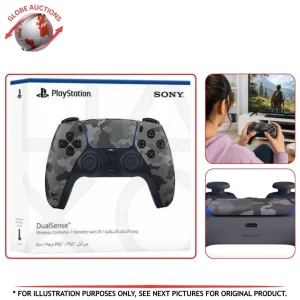 Sony PS-5 DualSense Wireless Controller For PC, Mac & Mobile - Grey Camouflage