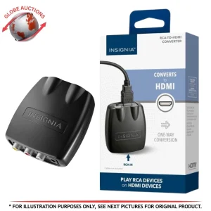 Insignia RCA to HDMI Converter NS-HZ330-C One-Way Video Adapter Open Box