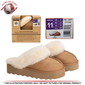 Kirkland Signature Ladies 100% Shearling from Australia/New Zealand Slipper_S-11