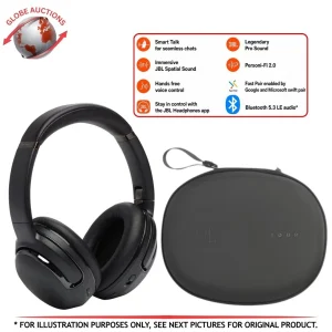 JBL Tour One M2 Over-ear Noise Cancelling BT Headphones – Black