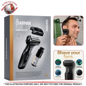Manscaped Chairman Plus Cordless Face Shaver Essentials Kit