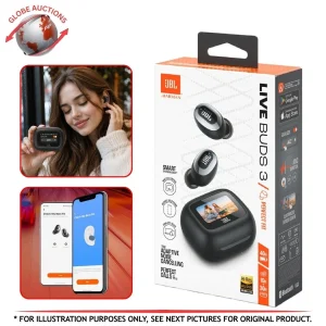 JBL Live Buds-3 In-Ear Noise Cancelling True Wireless Earbuds - Black