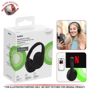 Belkin SoundForm Isolate Over-Ear Noise Cancelling True Wireless Headphones