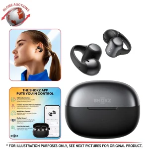 Shokz OpenDots One Open-Ear True Wireless Earbuds with Dolby Audio - Black