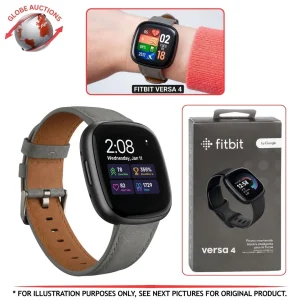 Fitbit Versa-4 Aluminum Smartwatch with Calling, Heart Rate Monitor & GPS