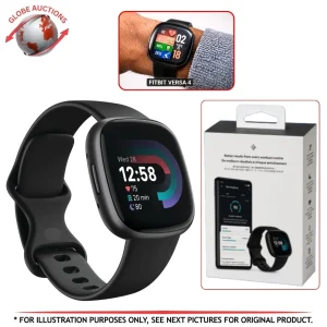 Fitbit Versa-4 Aluminum Smartwatch with Calling, Heart Rate Monitor & GPS