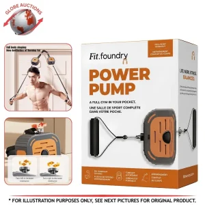 Fit. foundry Power Pump with Adjustable Resistance for Full-Body Workouts