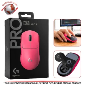 Logitech G-PRO-X Superlight 2 Wireless HERO-2 Mouse - Magenta