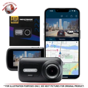 Nextbase 222 Dash Cam Full HD 140° Wide Angle 2.5" IPS Screen - NBDVR222