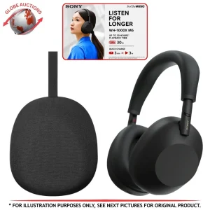 Sony WH-1000XM6 Over-Ear Noise Cancelling Bluetooth Premium Headphones with Case
