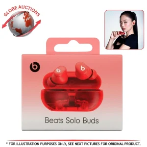 Beats Solo In-Ear Sound Isolating Truly Wireless Earbuds_ Transparent Red