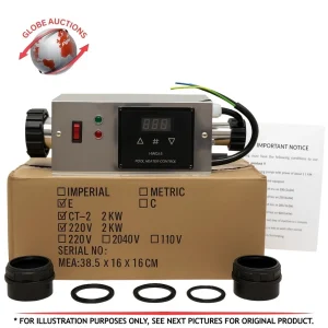 Coasts HWQ16 CT-2 Pool & Spa Heater 220-240V 2.0KW 50/60Hz New