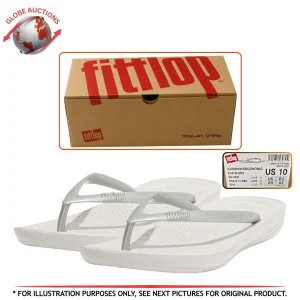 FitFlop Women's Slip on Iqushion Ergonomic Sandals (US Size: 10)