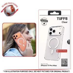 iPhone-17 Pro Max TUFF-8 MagSafe Shock Proof Clear Case