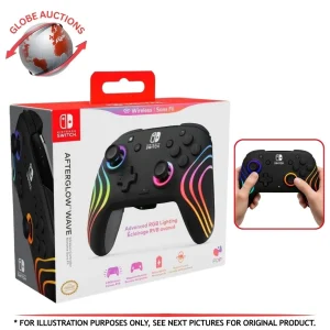 Nintendo Switch Advanced RGB Lighting PDP Afterglow Wave Wireless Controller
