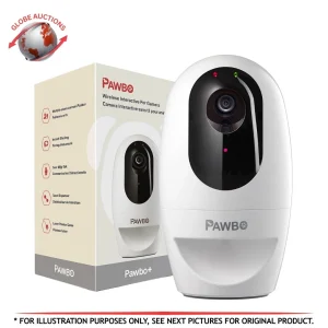 Pawbo+ Wireless Interactive Smart Pet Camera with Treat+Laser Game etc.
