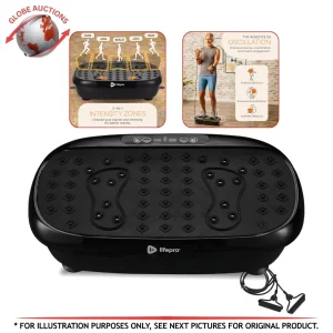Life pro Hexa Plate Lite Vibration Plate Exercise Massage Machine - Whole Body