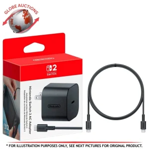 Nintendo Switch 2 AC Adapter USB-C - Black