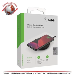 Belkin BoostCharge Wireless Charging Pad 10W with Adapter & Cable