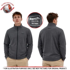 Bench full-zip fleece high collar jacket (Size: XXL) Bonded softshell fabric