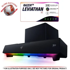 Razer Leviathan V2 THX Bluetooth Gaming Soundbar RGB Lights with Subwoofer