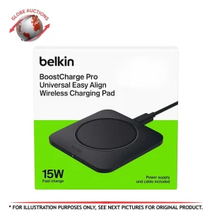 Belkin BoostCharge Pro 15W Universal Wireless Charging Pad – Model WIA007