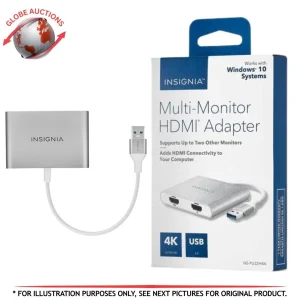 Insignia USB 3.0 to Dual HDMI with 4K Adapter