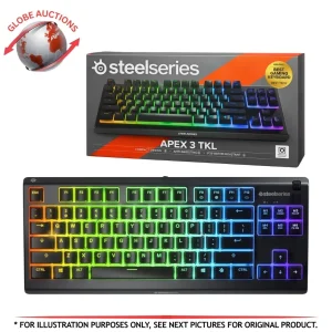 SteelSeries Apex 3 TKL Mechanical Gaming Keyboard RGBIP32