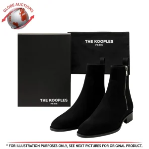 The Kooples Western Leather Boots  (Size :42)
