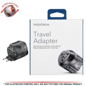 Insignia Travel Adapter International Plug Converter (NS-TADPT1-C) Open Box