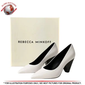 Rebecca Minkoff Leather Pump Sleek & Timeless Design (Size: 9m)