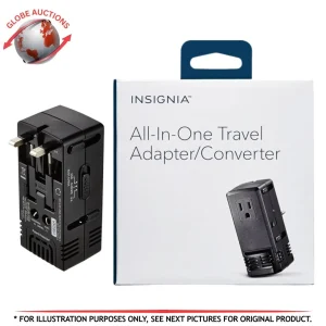 Insignia All in One Travel Adapter Converter Universal Plug_Open Box_NS-MTA1875-