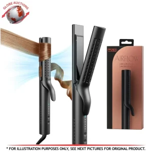 Airflow 2-in-1 Hair Curler & Straightener in box