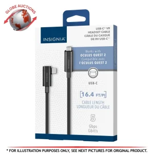 Insignia NS-VR5MCC-C USB-C VR Headset Cable 16.4ft for Meta Quest 2