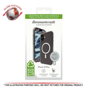 dbramante1928 Iceland Pro iPhone 16 Plus Clear MagSafe Case 10ft Protection